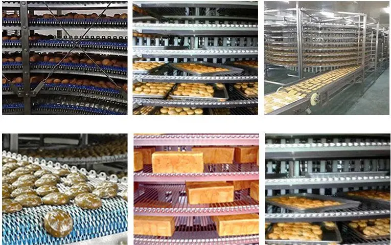 Commercial Spiral Cooling Tower for Bread/Cake/Pizza Cooling Conveyor Hot Sale