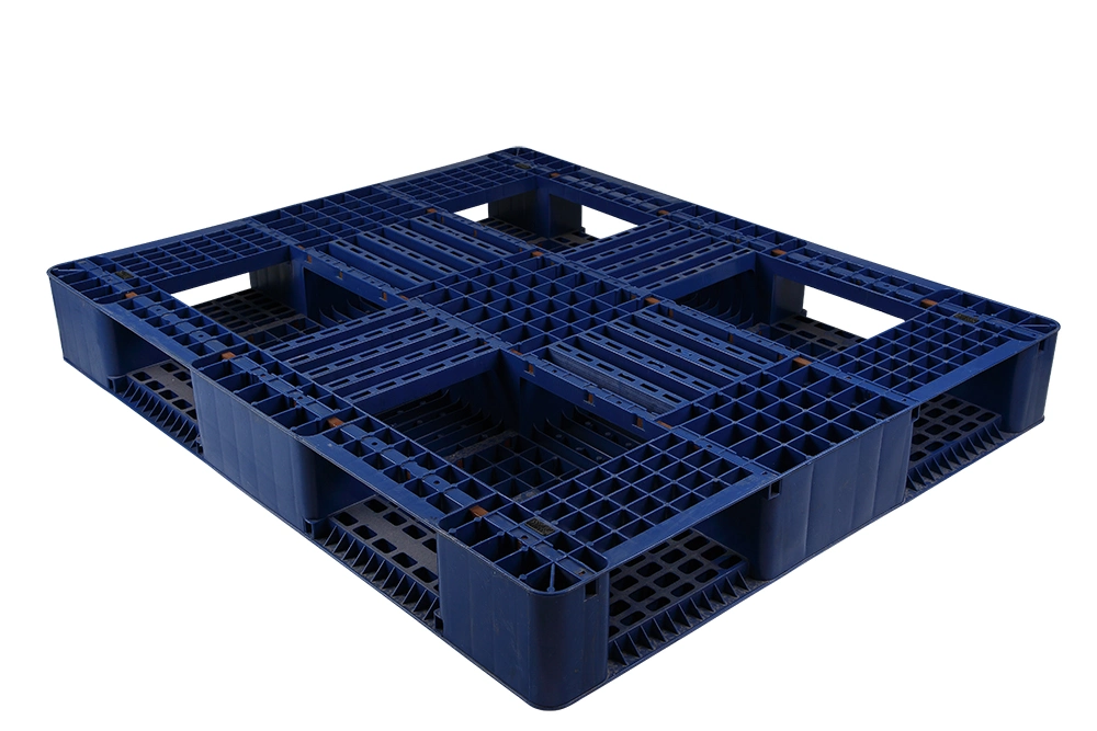 Pallet 1210 HDPE Recycled Plastic Adaptable, Storage System Collapsible Containers for Manufacturing Industrial Plastic Pallet