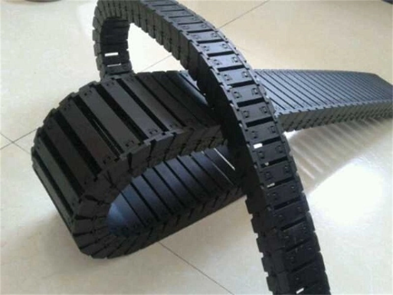 Flexible Plastic Hydraulic Hose Cable Carrier Chain