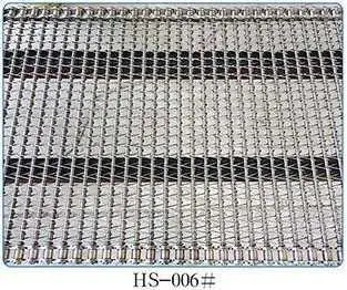 Ss Wire Mesh Universal Weave Flat Bottom Conveyor Belts for Food Industry