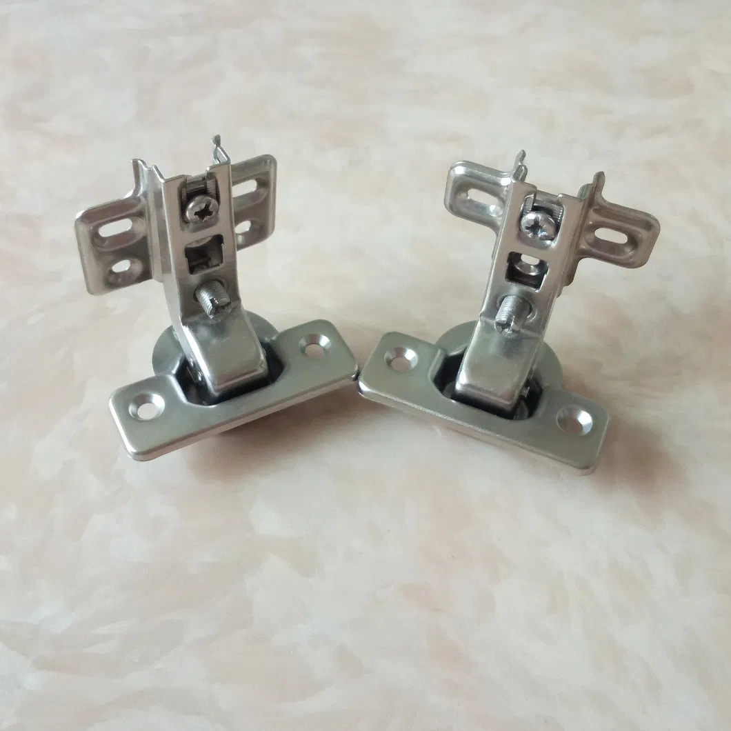 Kitchen Cabinet Soft Close Wood Door Hydraulic Hinge with Two Holes/Four Holes