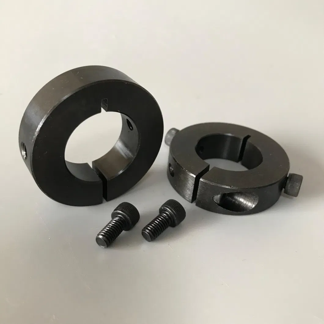 Zinc Plated Black Oxide Carbon Steel Set Screw Shaft Collar