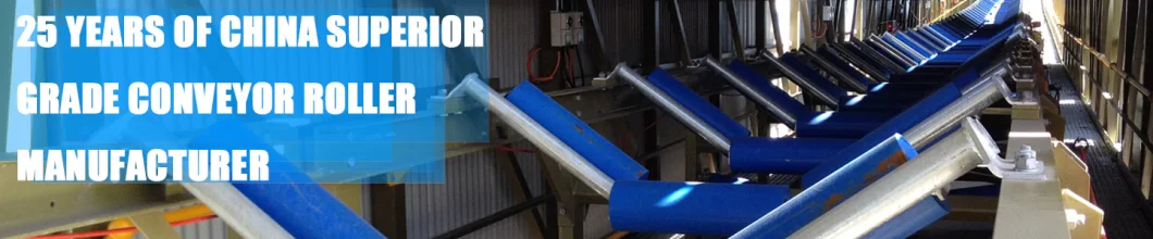 Steel Rollers for Conveyor Belt Steel Carrier Roller Idler