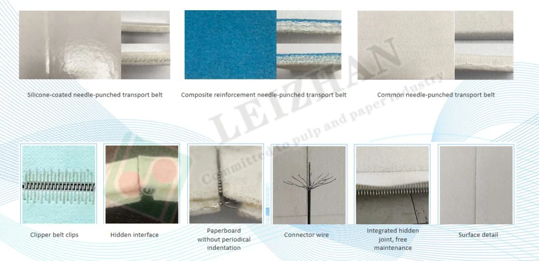 Jiangsu Leizhan Woven Conveyer Belt for Corrugated Cardboard