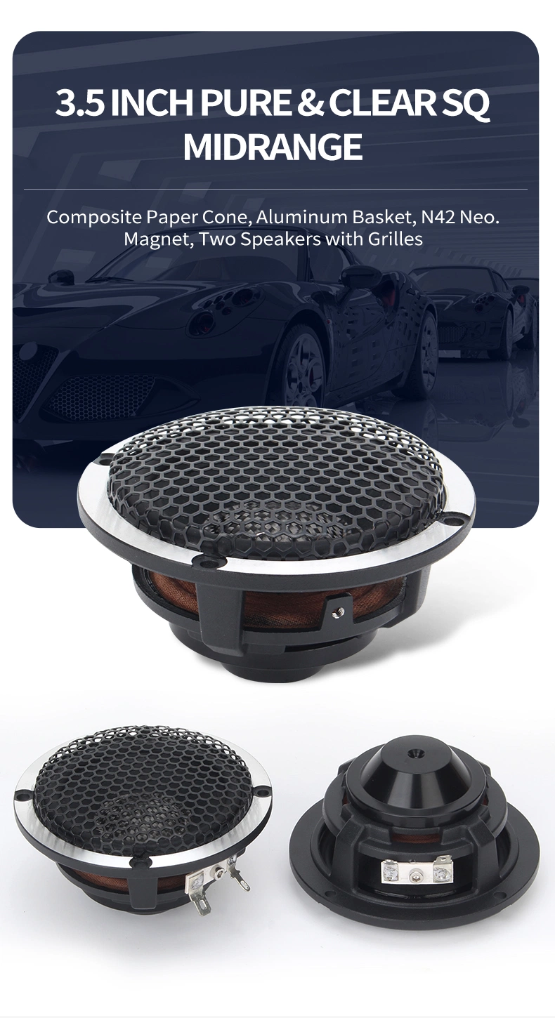 OEM 6.5 Inch Car Audio Speaker System 2 Way Car Component Speaker