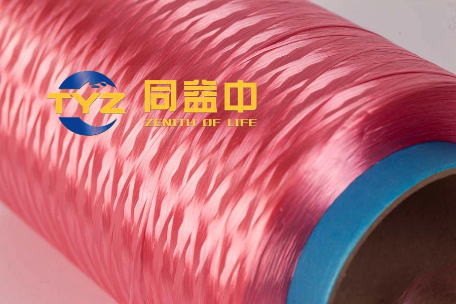 Cut-Resistant Yarn UHMWPE Fiber Polyethylene for Cut-Resistant Fabric-200denier Begonia Red