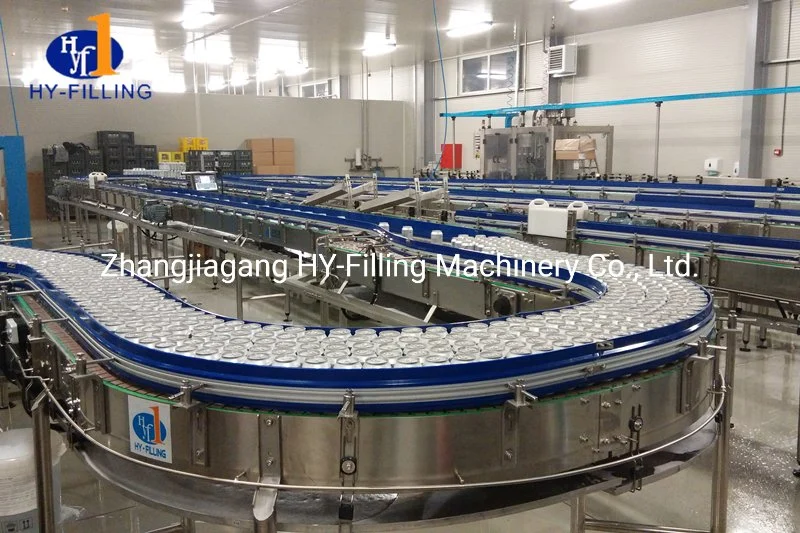Hy-Filling Plate Chain Conveyor for Transporting Glass Bottles/Metal Cans/Plastic Containers/Packages