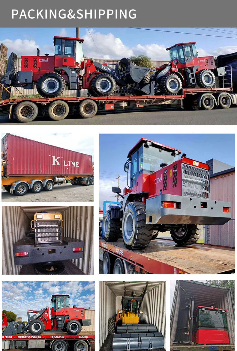 Titan loader 4x4 wheel loader backhoe 4 ton 5 ton 4 wheel drive new backhoe loader for sale