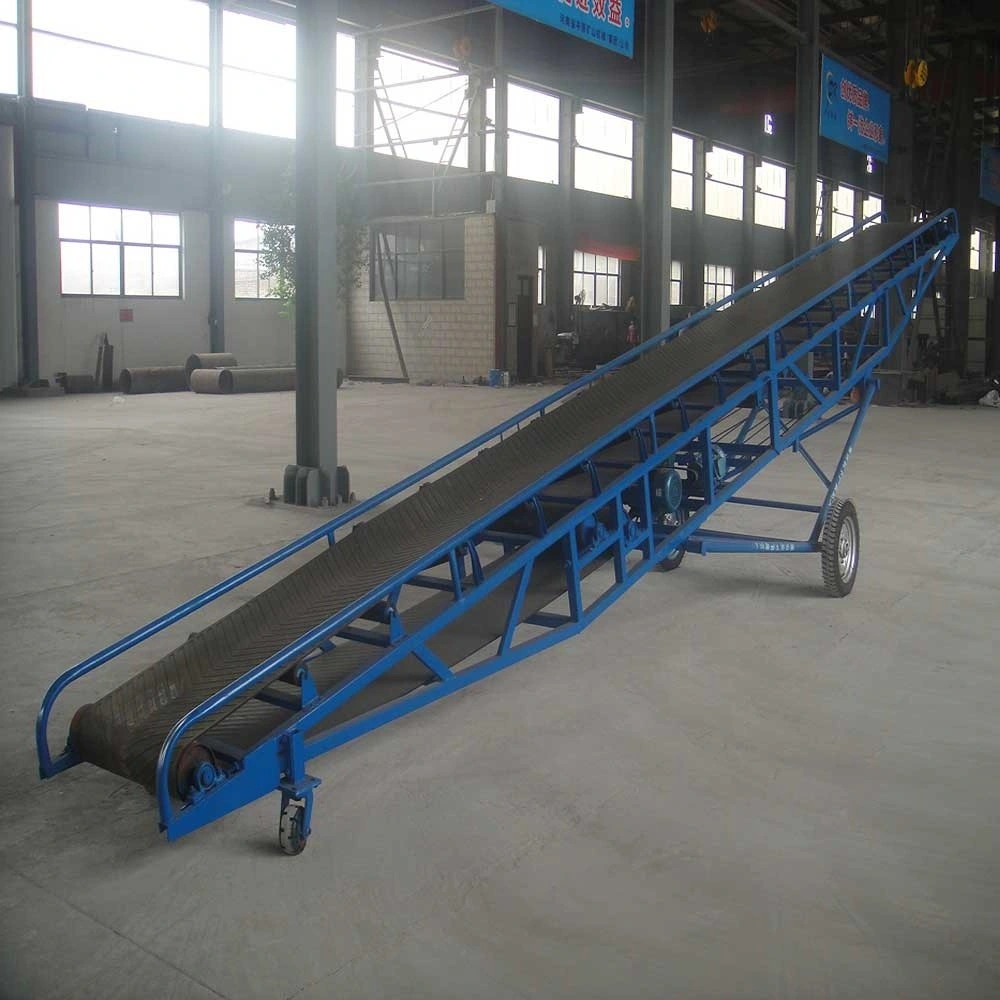 Hot Sale Heat Resistant Fire Belt Material Handling Equipment Truck Loader Conveyor