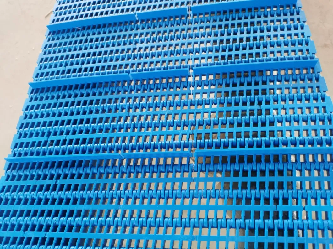 Pitch 25.4mm Perforated Flat Top Modular Belt for Conveyor System