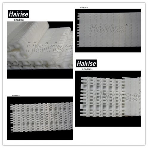 Hairise White Color Slat Conveyor Belt Used in Food Industry