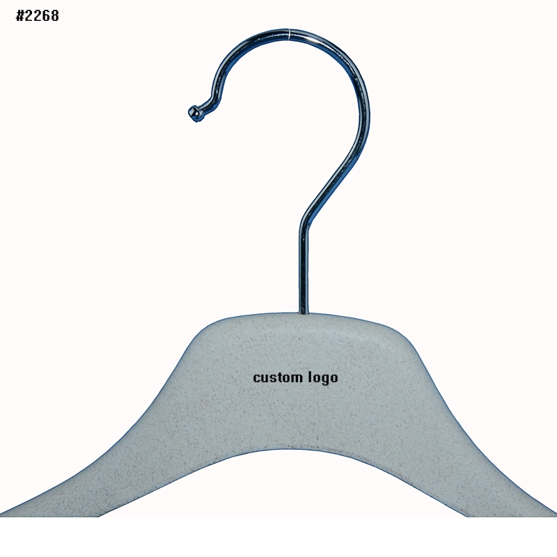 Adult Clothing Display Plastic 42cm Hanger with Anti Slip Cheap