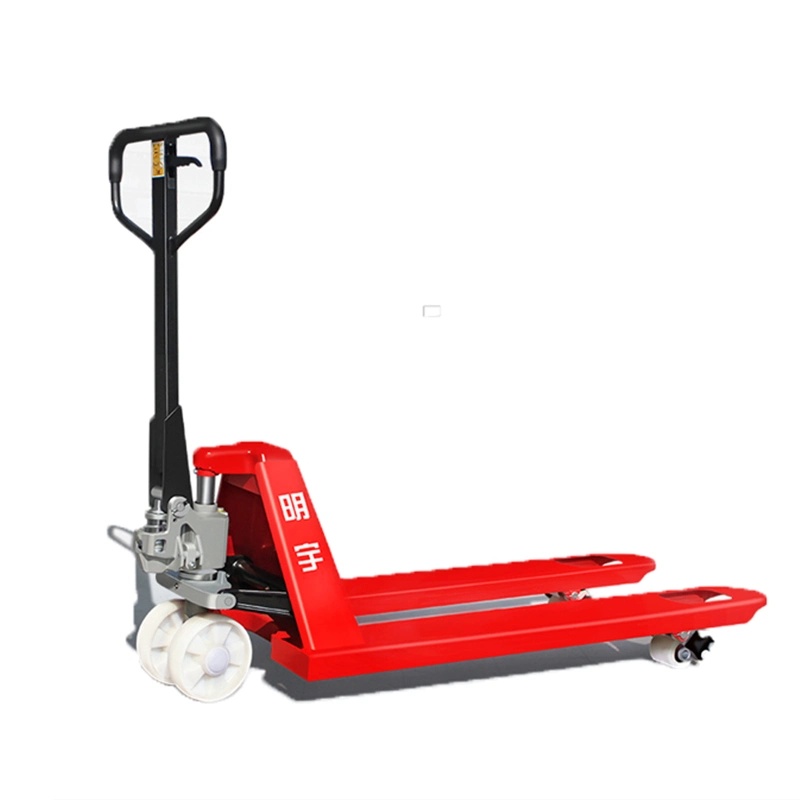 Mingyu 1.5ton 2ton 3ton Manual Forklift Hand Pallet Truck Bf AC Hydraulic Pump Hand Pallet Truck Jack Capacity Manual Pallet Truck