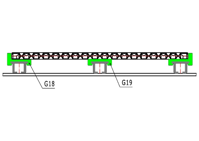 G18 Chain Guide Wearstrip