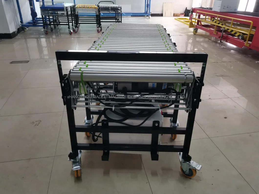 Hot Sale Flexible Powered Roller Conveyor Expandable Motorized Roller Conveyor