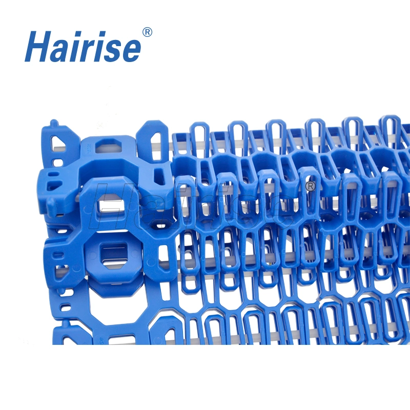 High Quality Stainless Steel Pin Plastic Modular Spiral Belt Har8200