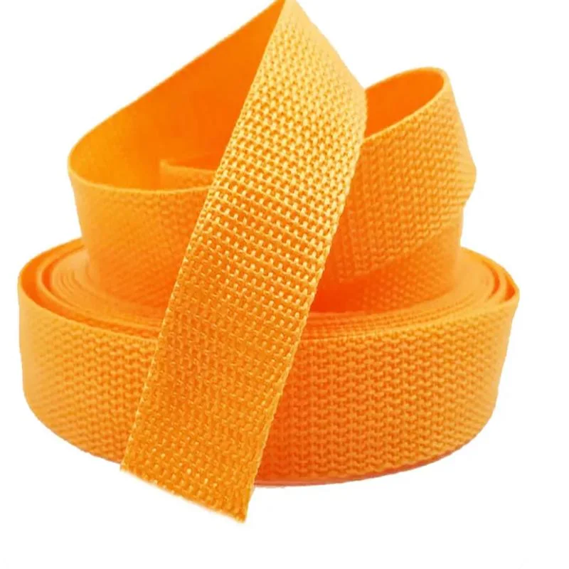 Multi Color 15mm Width 1mm Thickness Bag Straps Handle PP Webbing Belt Rolls