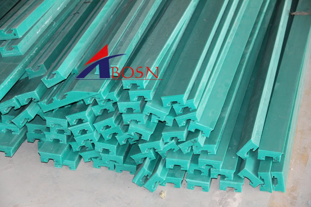 Customized CNC Conveyor Side Guide Chain Rail Nylon UHMWPE Plastic Linear Guide