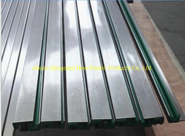 HDPE UHMWPE Plastic Wear Strip for Linear Chain Guides Rail