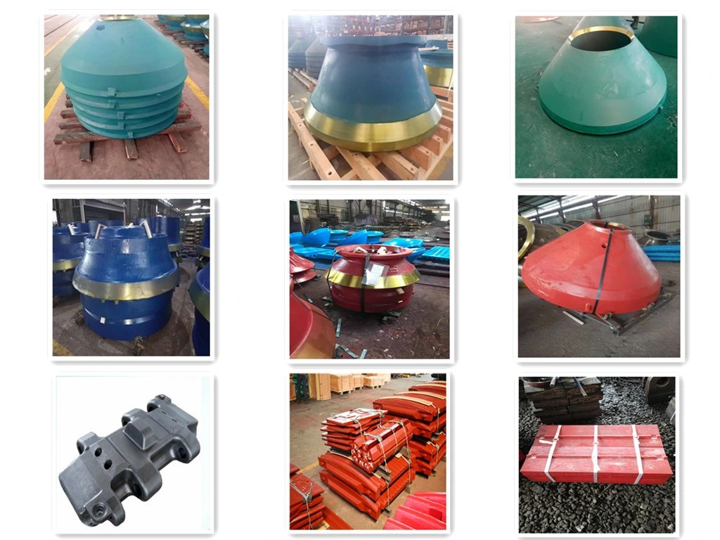 Cone Crusher Mantle &amp; Concave Lower Frame Shaft Dust Collar