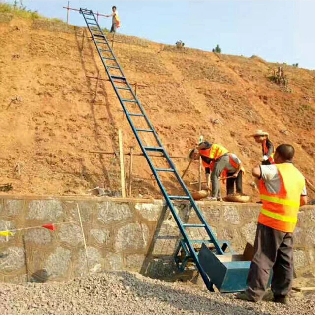 Construction Mortar Transport Ramp Lift Feeder Electric Lifting Machine