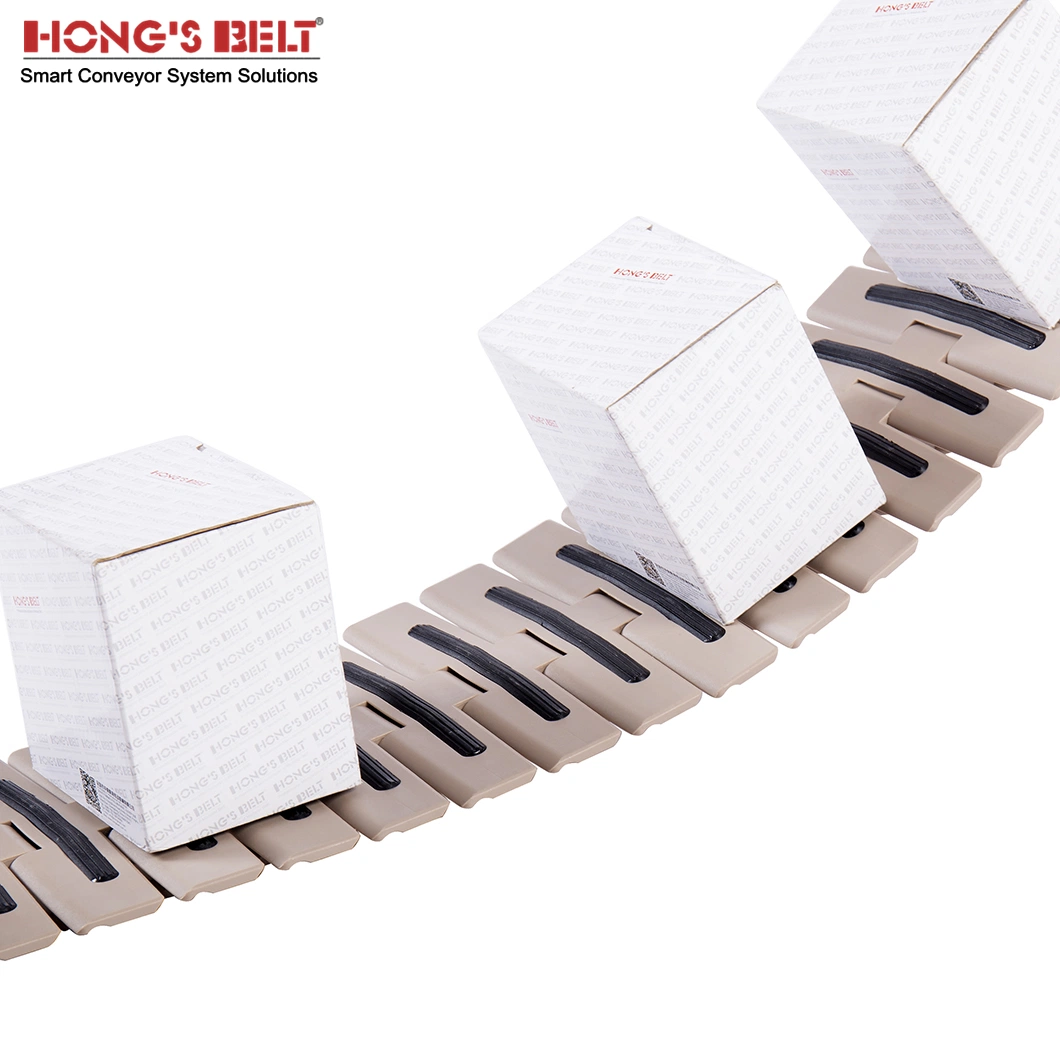 Hongsbelt 882tab-K750-EL Table Top Curve Conveyor Chain Plastic Conveyor Chain