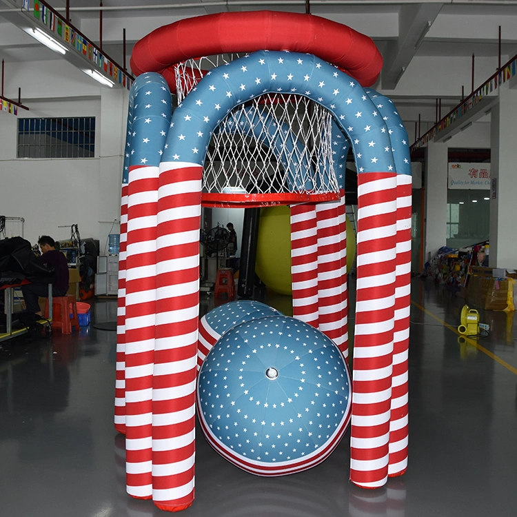 Commercial Inflatable Basketball Stand Parent-Child Game Inflatable Basketball Stand Frame Throwing