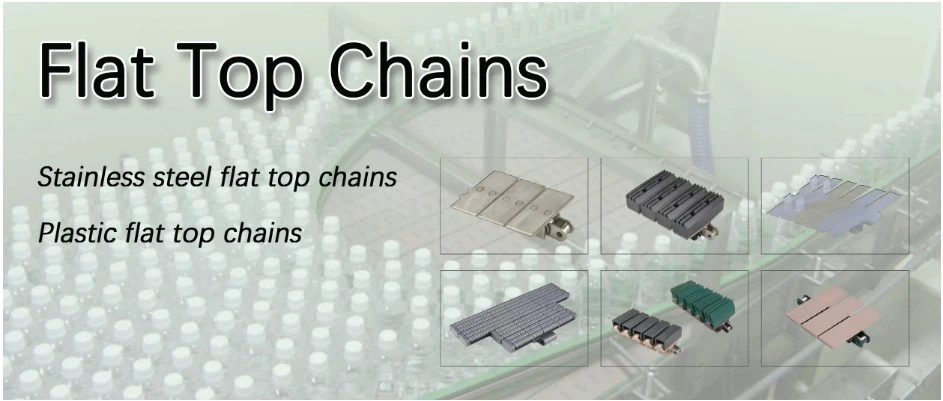Lf 810tab Series Chains Side Flexing Plastic Flat Top Chains for The Conveyor of Instant Noodles