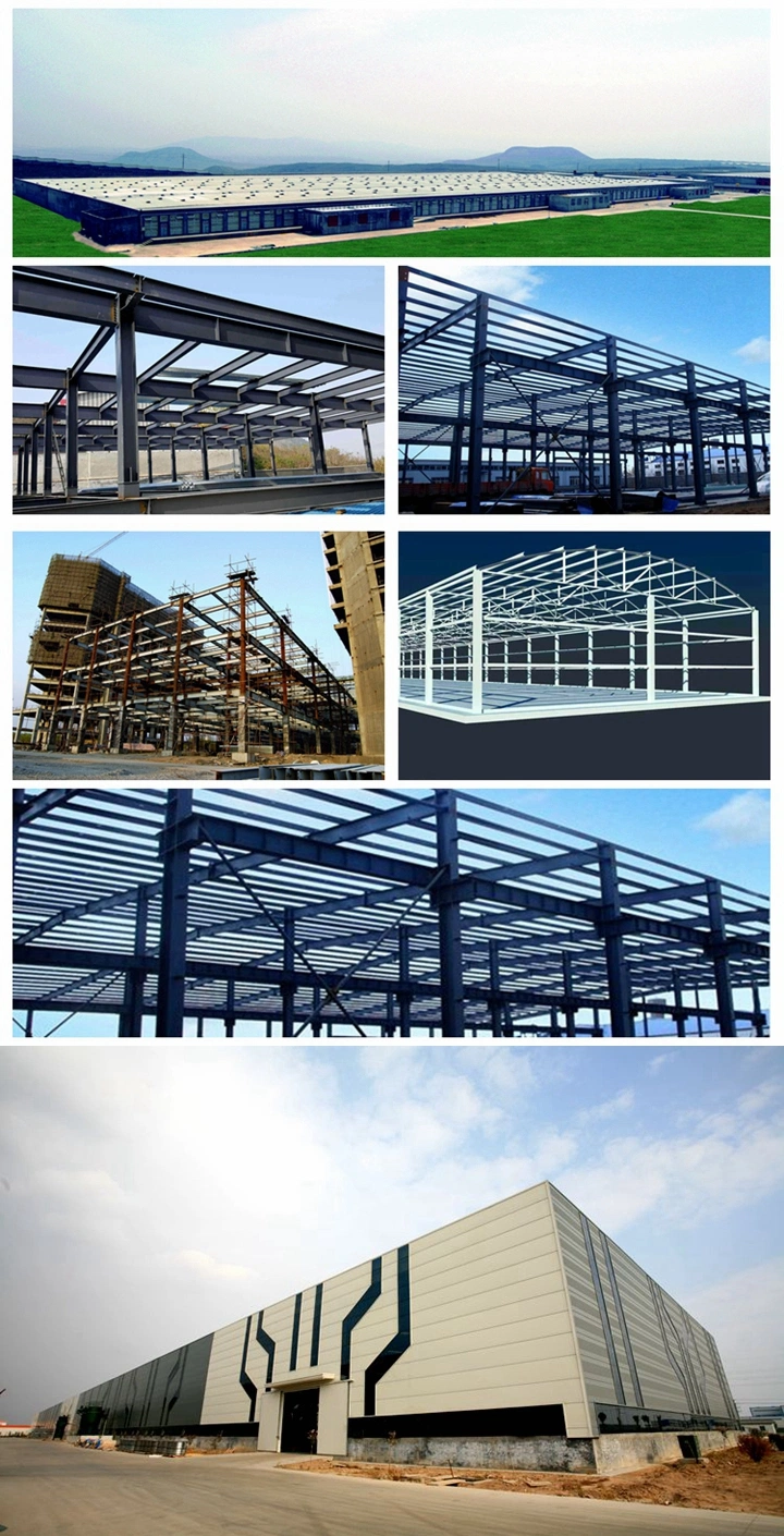 China Structural Steel Components for Steel Construction /Building / Workshop /Warehouse