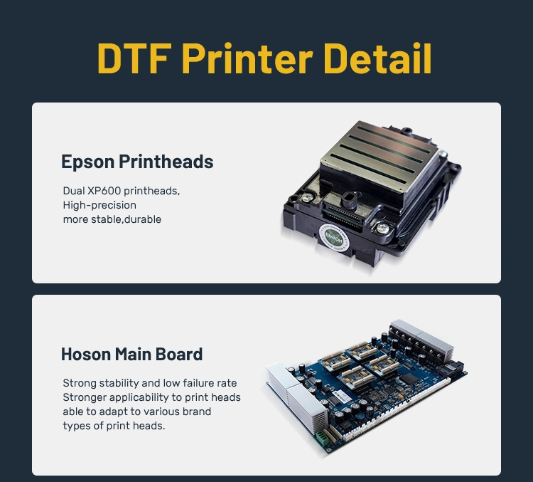 Support Local After-Sales Service Dtf Printer and Shaker System L3200 Head