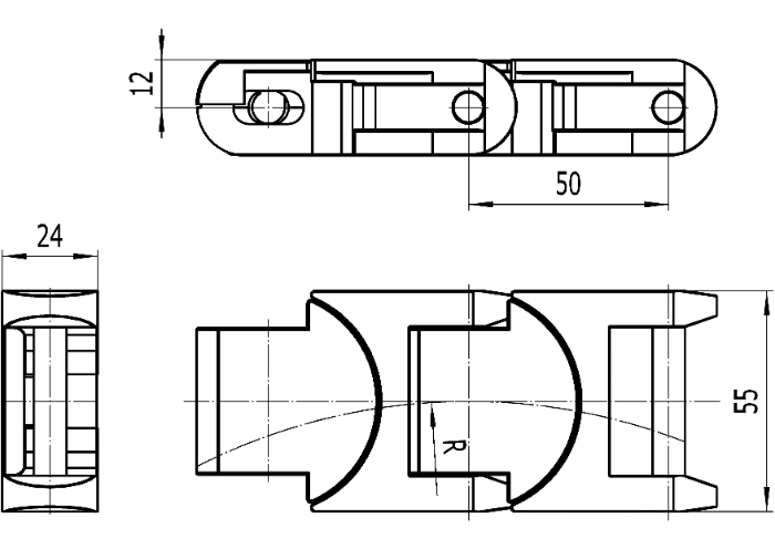 Wear Resistance 1765 Multiflex Chains