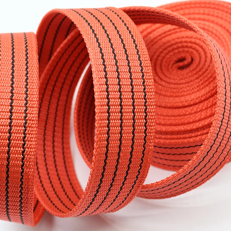 Manufacturer PP Width 50mm Red Ratchet Buckle Tie Down Cargo Lashing Belts