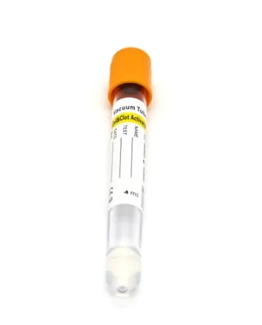 Disposable Gel&Clot Activator Vacuum Blood Collection Tube Yellow Cap