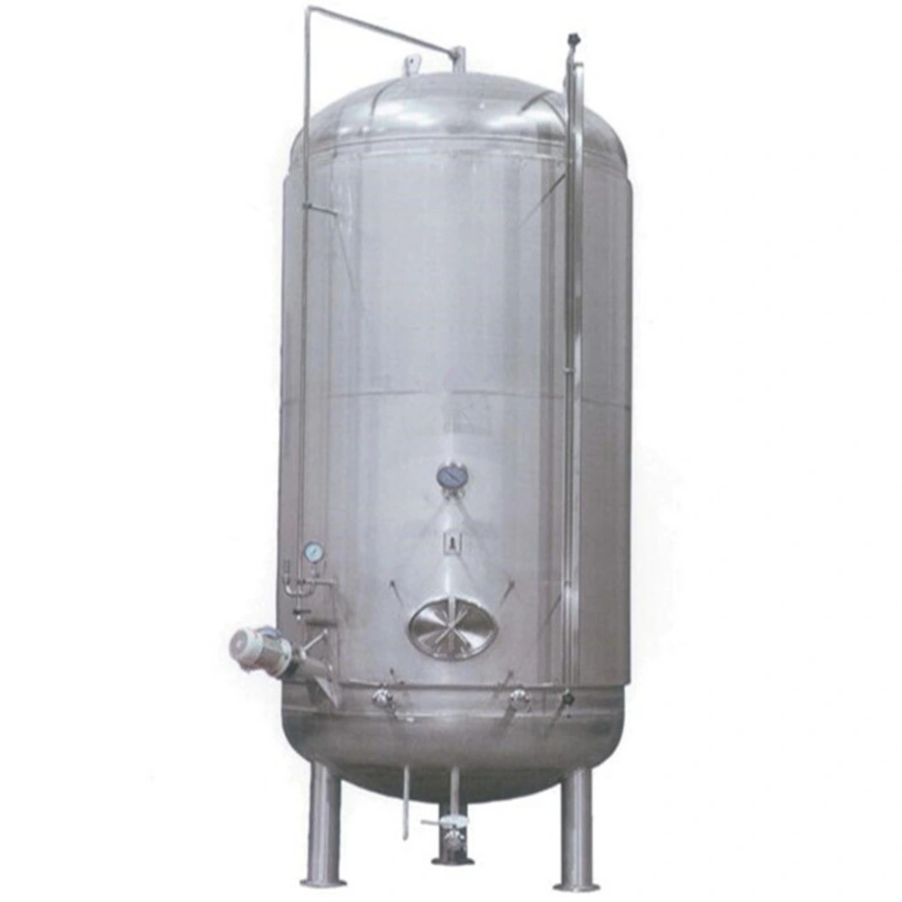 304 316 Sanitary Stainless Steel Heating Mixing Vat for Food Industry