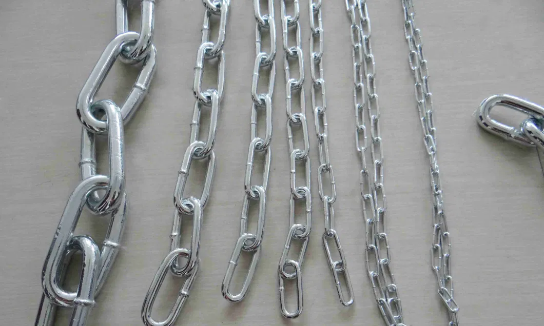 Mild Steelgalvanized Medium Link Gi G30 Link Chain Plastic Chains
