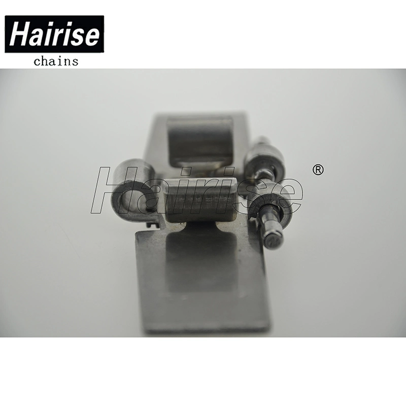 Hairise Anti-Skid Pad Top Conveyor Chain Stainless Steel Rubber Covered Wtih FDA&amp; Gsg Certificate