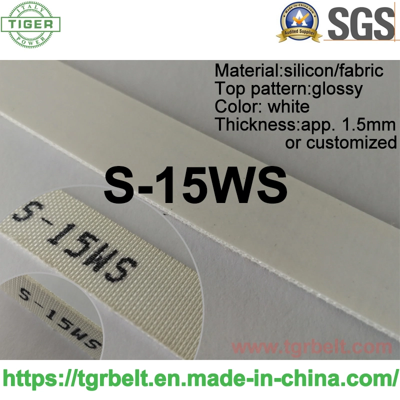 Silicone Conveyor Belt for Tire, Food, Bakery, Packing Machines, Heat Resistant Silicone Conveyor Belt for Bakery, Packing Machines, FDA, Oil-Resistance