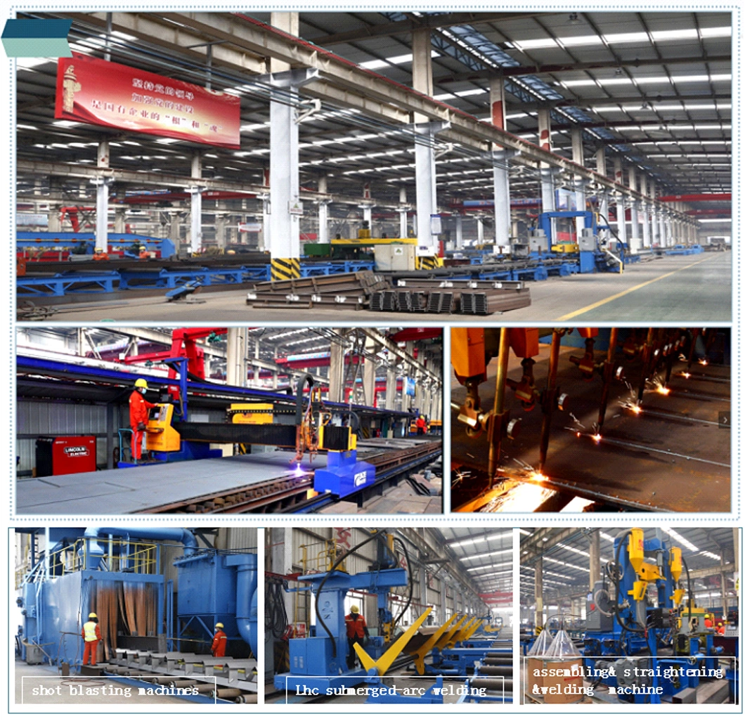 Steel Structure Made in China with Prefabricated Steel Structure Components