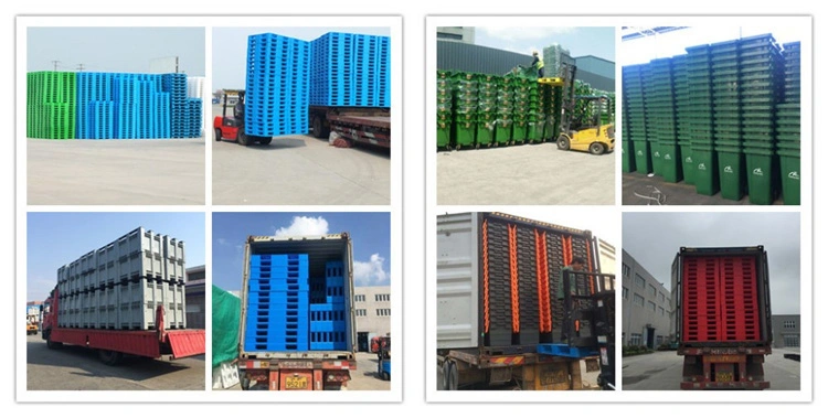 Pallet 1210 HDPE Recycled Plastic Adaptable, Storage System Collapsible Containers for Manufacturing Industrial Plastic Pallet