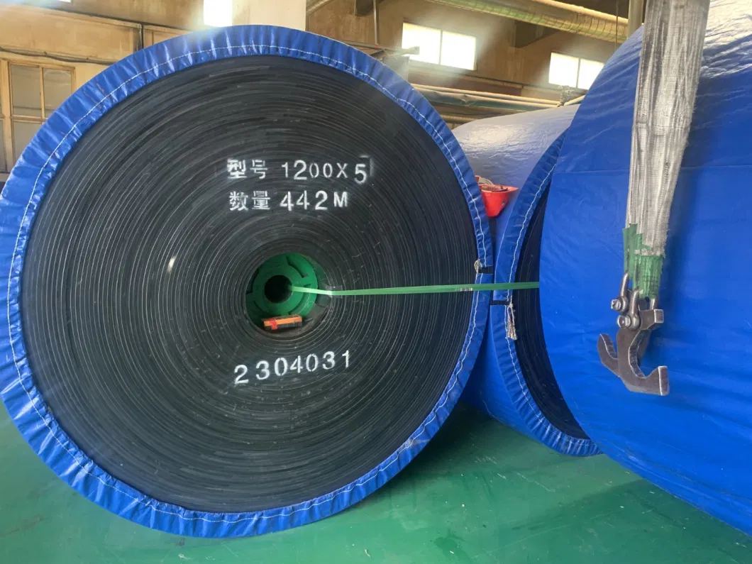 High-Wearing Feature 800 Width Ep700 4 Ply 18 MPa Rubber Conveyor Belt