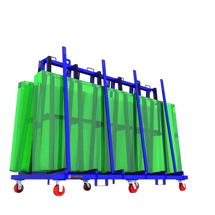 Glass Transport Rack System for Warehouse