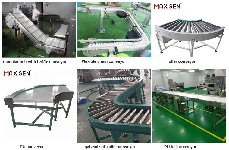 Two and Halt 180 Degree Support Bases for Conveyor System