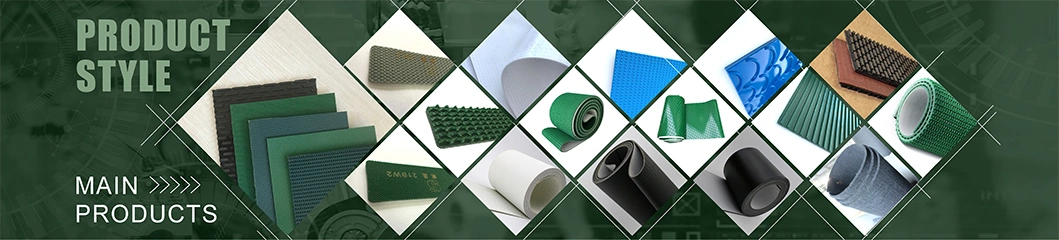 Low Price Green PVC Stripe Toy Conveyor Belt