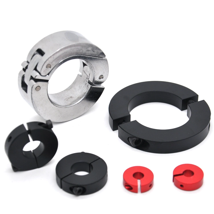 Custom Stainless Steel Aluminum Locking Clamp Axle Tube Pipe Shaft Collar