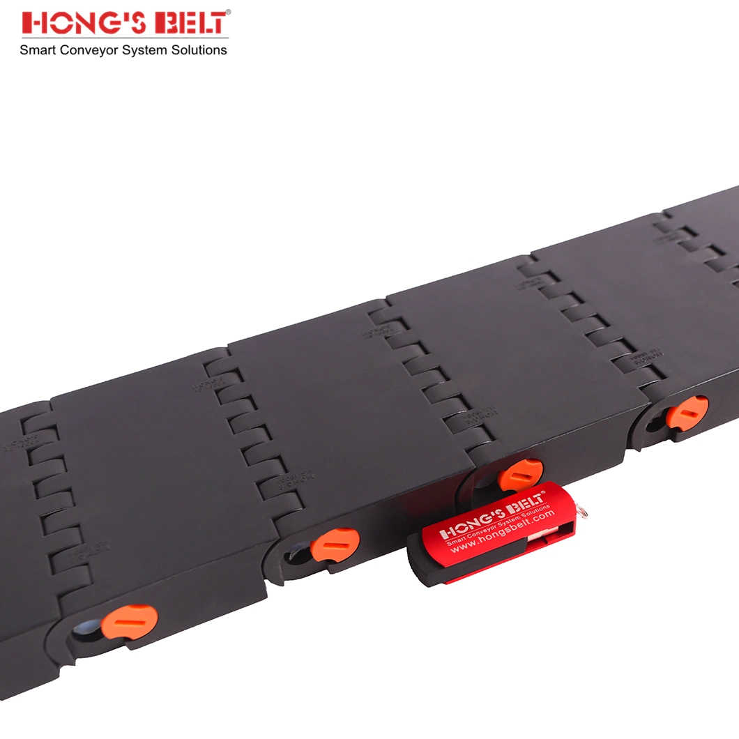 Hongsbelt HS-1800A Heavy-Duty Automotive Conveying Modular Plastic Conveyor Belt
