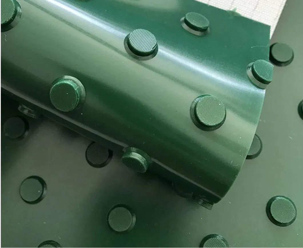 Anti-Slide Anti-Static Super Grip Rough Top PVC Conveyor Belt