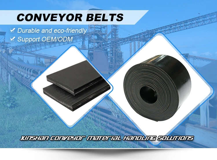 as N/N Fire Resistant Conveyor Belt for Carrying Rollers