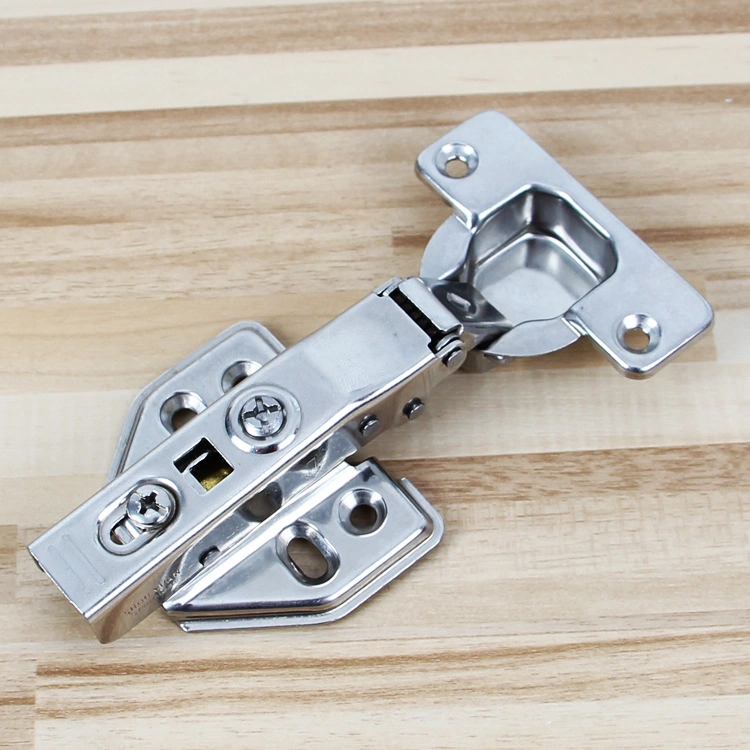 1.2mm Stainless Steel High End Furniture Damping Buffer Soft Close Hydraulic Hinge