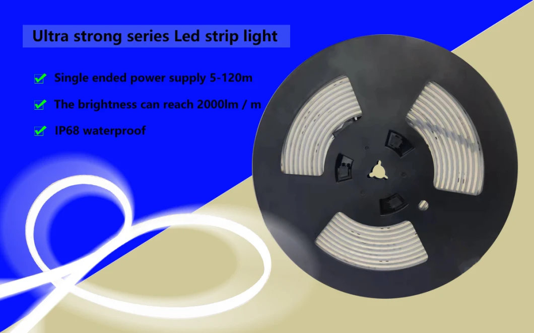 Quality Assurance IP68 Waterproof 2835 LED Lamp Belt Dimmable Lamp Belt