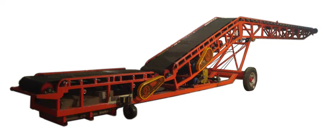 Hot Sale Lifting Belt Conveyor/Lifting Height Adjustable Movable Belt Conveyor